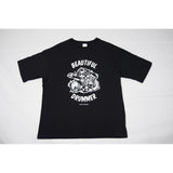 Toshi Nagai×もじゃもじゃ先生コラボTシャツ Black M