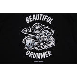 Toshi Nagai×もじゃもじゃ先生コラボTシャツ Black M