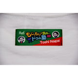 Toshi Nagai×もじゃもじゃ先生コラボTシャツ White S